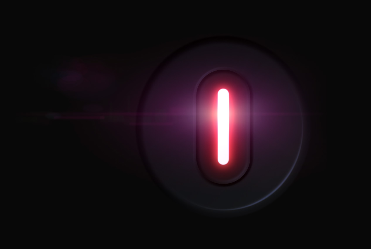 Button - Red Light